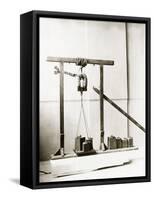 Henry's Electromagnetic Machine, 1831-Miriam and Ira Wallach-Framed Stretched Canvas