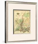 Map of North and South Carolina, c.1823-Henry S^ Tanner-Art Print