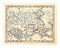Map of North and South Carolina, c.1823-Henry S^ Tanner-Art Print