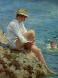 Ruby, Gold and Malachite, 1902-Henry Scott Tuke-Giclee Print