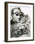 Henry Segrave Was the First Man to Break the 200Mph Barrier-Graham Coton-Framed Giclee Print