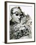 Henry Segrave Was the First Man to Break the 200Mph Barrier-Graham Coton-Framed Giclee Print