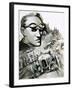Henry Segrave Was the First Man to Break the 200Mph Barrier-Graham Coton-Framed Giclee Print