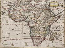 Africae Descriptio Nova, Trevethen Sculp, 1652-Henry Seile-Stretched Canvas