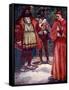 Henry Sent Wolsey Away from Court, C1529-AS Forrest-Framed Stretched Canvas