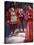 Henry Sent Wolsey Away from Court, C1529-AS Forrest-Stretched Canvas