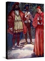 Henry Sent Wolsey Away from Court, C1529-AS Forrest-Stretched Canvas