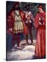 Henry Sent Wolsey Away from Court, C1529-AS Forrest-Stretched Canvas