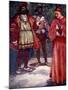 Henry Sent Wolsey Away from Court, C1529-AS Forrest-Mounted Giclee Print