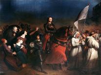 Joan of Arc's Entry into Orleans, Evening of the Liberation of the Town, 8 May 1429' (C1818-186)-Henry Sheffer-Giclee Print