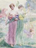 Floreal, C.1895-97-Henry Siddons Mowbray-Framed Giclee Print