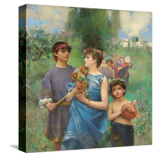 Stretched Canvas Print, , large