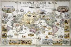 The Crystal Palace Game, Voyage Round the World, 1855-Henry Smith Evans-Stretched Canvas