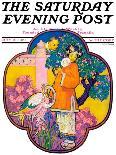 "Female Flamenco Dancer," Saturday Evening Post Cover, May 21, 1932-Henry Soulen-Giclee Print