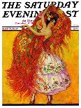 "Chinese Garden," Saturday Evening Post Cover, May 16, 1931-Henry Soulen-Giclee Print