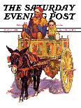 "Chinese Painting China," Saturday Evening Post Cover, January 14, 1928-Henry Soulen-Giclee Print
