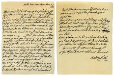 Letter from Henry St John to George Clarke, 27th June 1715-Henry St John-Mounted Giclee Print