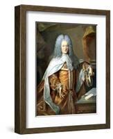 Henry St John, Viscount of Bolingbroke, English Politician and Philosopher, 18th Century-Hyacinthe Rigaud-Framed Giclee Print