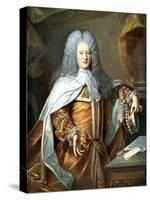 Henry St John, Viscount of Bolingbroke, English Politician and Philosopher, 18th Century-Hyacinthe Rigaud-Stretched Canvas