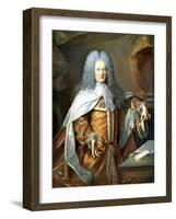 Henry St John, Viscount of Bolingbroke, English Politician and Philosopher, 18th Century-Hyacinthe Rigaud-Framed Giclee Print