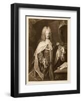 Henry St. John, Viscount of Bollingbroke, Pub. 1902-Hyacinthe Rigaud-Framed Giclee Print