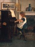 At the Piano-Henry Stacey Marks-Giclee Print