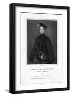 Henry Stuart, Lord Darnley, Second Husband of Mary, Queen of Scots-H Robinson-Framed Giclee Print