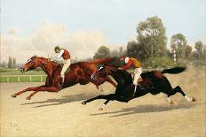 The Celebrated Race Horses 'Henry of Navarre', 'Monitor' and 'Dominoe'-Henry Stull-Stretched Canvas