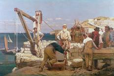 Quarrymen of Purbeck-Henry Tanworth Wells-Laminated Giclee Print