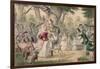 Henry the 8th and His Queen Out a Maying, 1850-John Leech-Framed Giclee Print