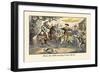 Henry the VIII Meeting Francis the First-John Leech-Framed Art Print