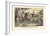 Henry the VIII Meeting Francis the First-John Leech-Framed Art Print