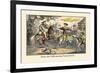 Henry the VIII Meeting Francis the First-John Leech-Framed Premium Giclee Print