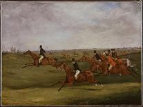 The Grand Leicestershire Steeplechase, March 12Th, 1829: the Field Becomes Select-Henry Thomas Alken-Giclee Print