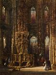 Interior of the Church of St. Lawrence, Nuremberg, C.1875-Henry Thomas Schafer-Giclee Print