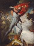 The Earl of Warwick's Vow Previous to the Battle of Towton, 1797 (Oil on Canvas)-Henry Tresham-Giclee Print