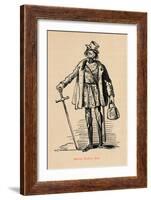 'Henry Tudor, Esq.',-John Leech-Framed Giclee Print