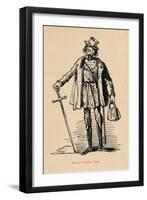 'Henry Tudor, Esq.',-John Leech-Framed Giclee Print