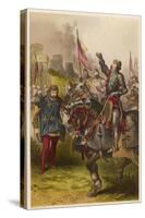 Henry V, Act IV Scene I: Henry V Victorious after the Battle of Agincourt-Joseph Kronheim-Stretched Canvas