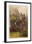 Henry V, Act IV Scene I: Henry V Victorious after the Battle of Agincourt-Joseph Kronheim-Framed Art Print