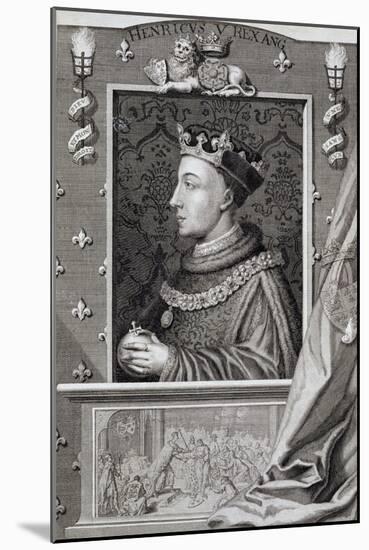 Henry V, after a Painting in Kensington Palace-George Vertue-Mounted Giclee Print