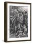 Henry V and the Duc d'Alencon at the Battle of Agincourt, 25th October 1415, Illustration from…-Arthur Twidle-Framed Giclee Print