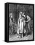Henry V by William Shakespeare-Frank Dicksee-Framed Stretched Canvas