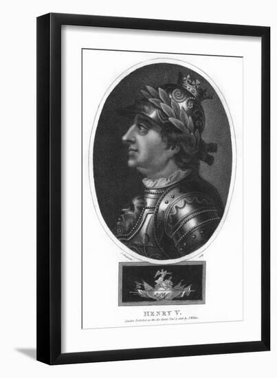 Henry V, King of England-J Chapman-Framed Giclee Print