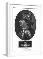 Henry V, King of England-J Chapman-Framed Giclee Print