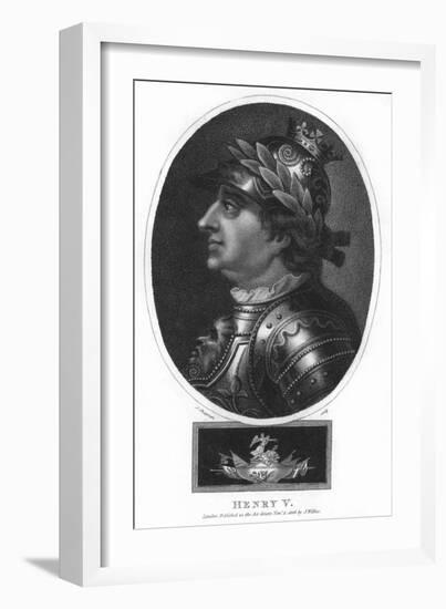 Henry V, King of England-J Chapman-Framed Giclee Print