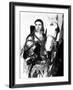 Henry V, Laurence Olivier, 1944, with Horse-null-Framed Photo