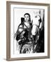 Henry V, Laurence Olivier, 1944, with Horse-null-Framed Photo