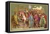 Henry V Rejects Falstaff-null-Framed Stretched Canvas