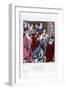 Henry VI and His Court, Mid-15th Century-Henry Shaw-Framed Giclee Print